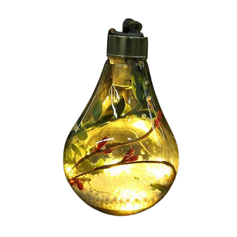 LED Transparent Christmas Ball Lightbulb