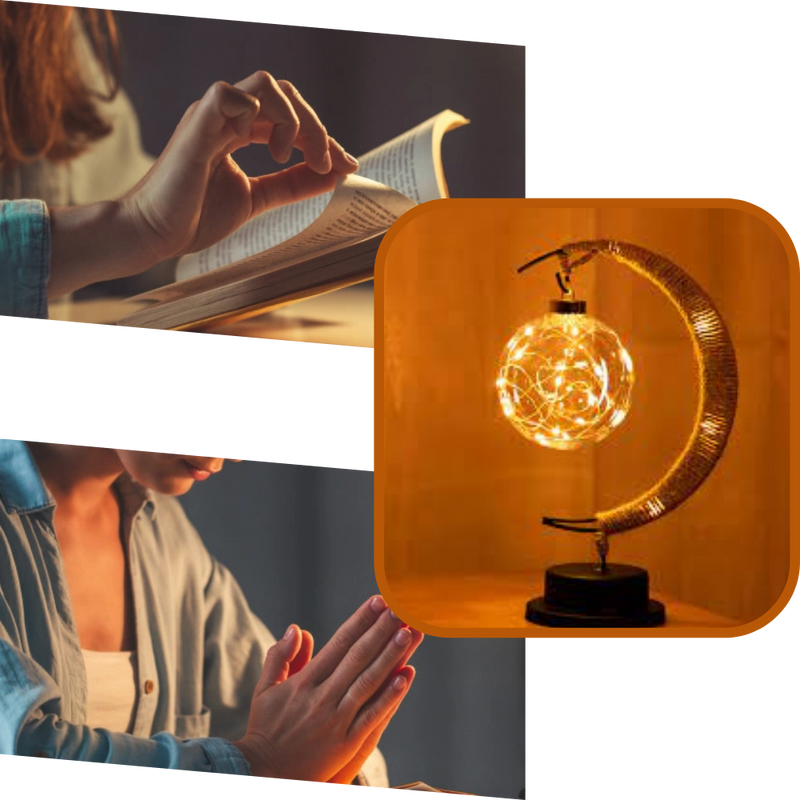 Enchanted Lunar LED lamp