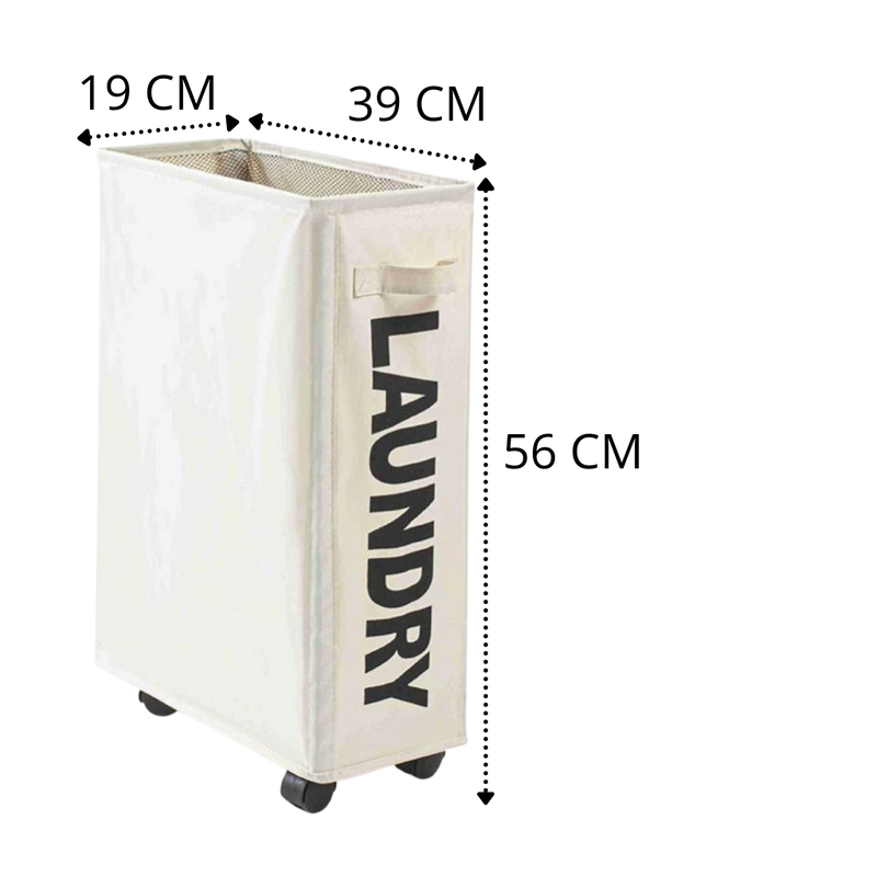 Portable Laundry Basket with Wheels