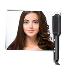 Electric Ceramic Brush Hair Straightener