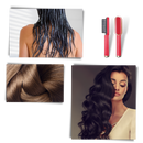 Electric Ceramic Brush Hair Straightener