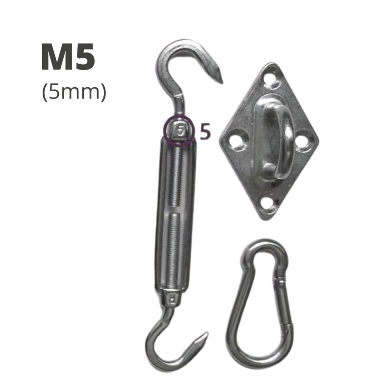 M5 Shade Sail Hardware Kit