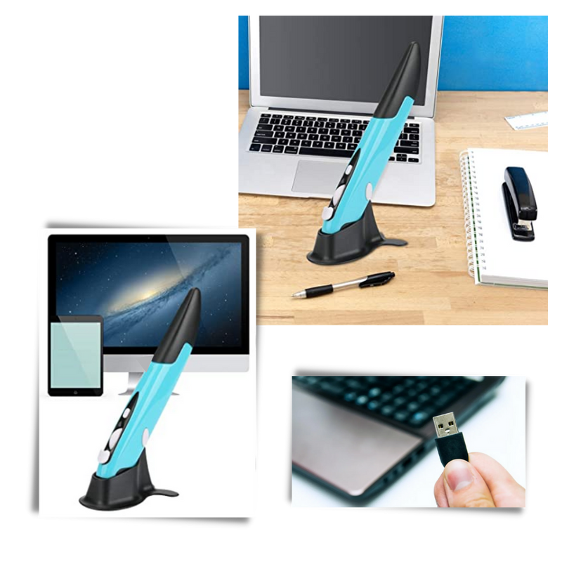 Wireless Pen-Shaped Mouse