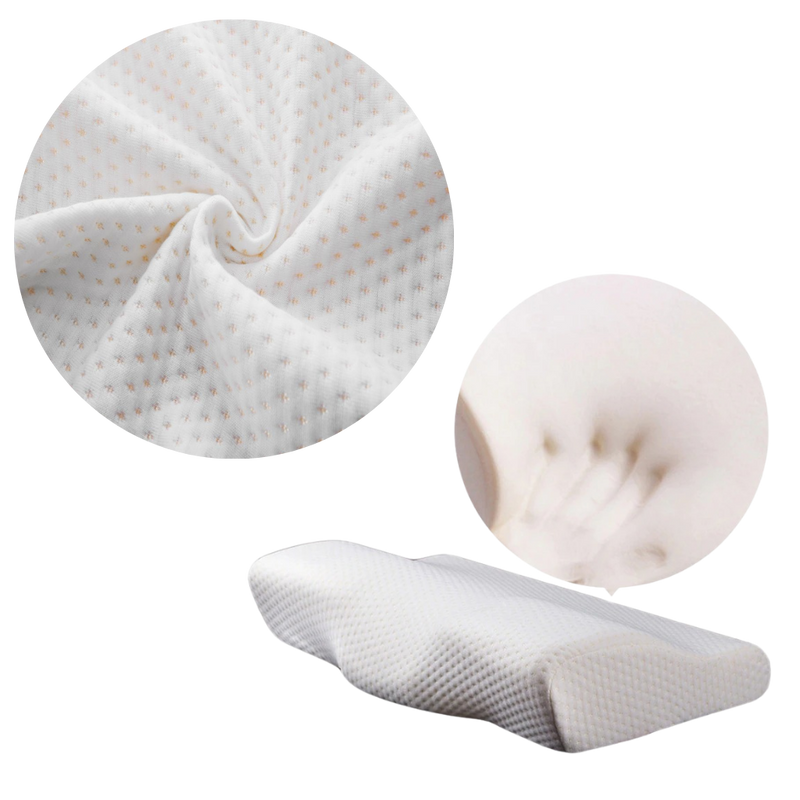 Memory foam cervical protection pillow