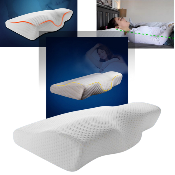 Memory foam cervical protection pillow