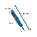 Microfiber flexible cleaning duster