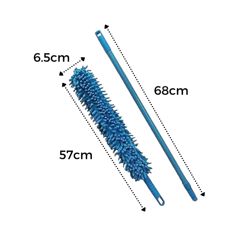 Microfiber flexible cleaning duster