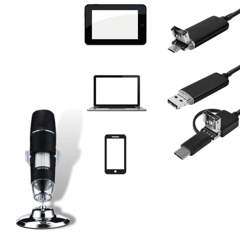 USB Digital Microscope with LED