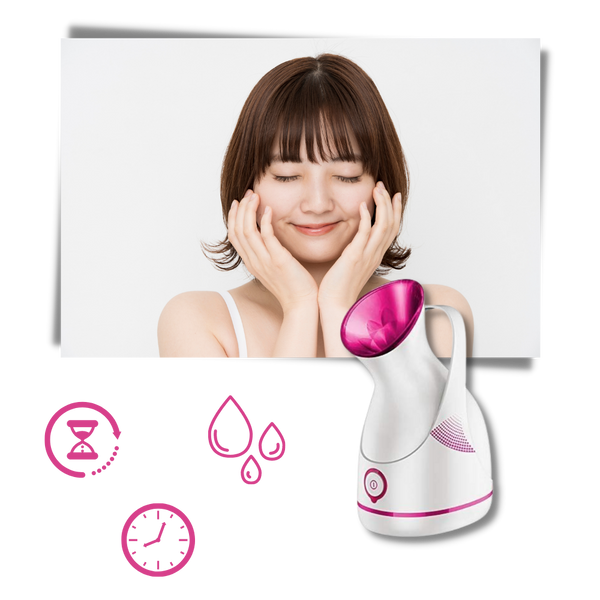 Portable face humidifier and sauna