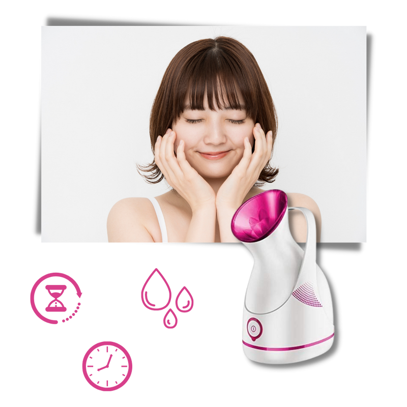 Portable face humidifier and sauna