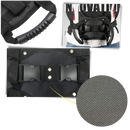 Moto driver belt for a passenger holding