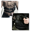 Moto driver belt for a passenger holding