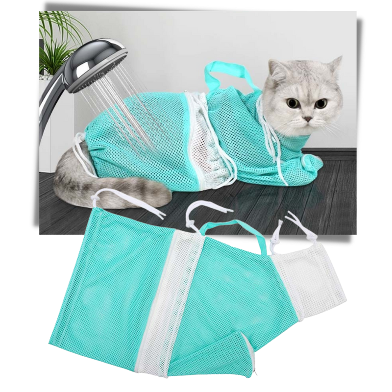Multi-function Pet Grooming Mesh Bag