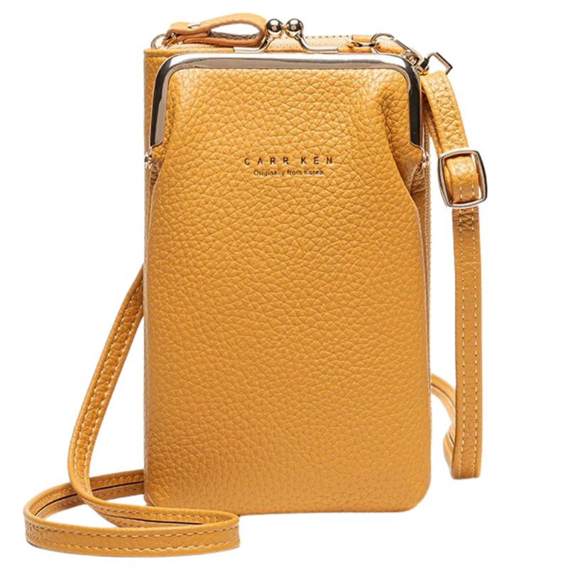 Crossbody bag with removable strap
