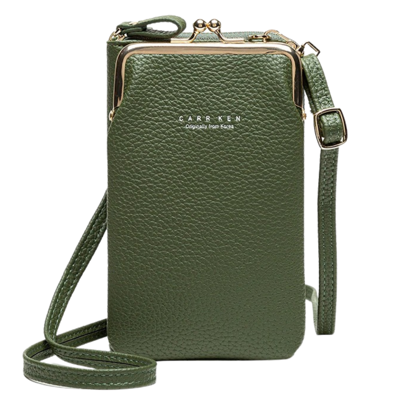 Crossbody bag with removable strap