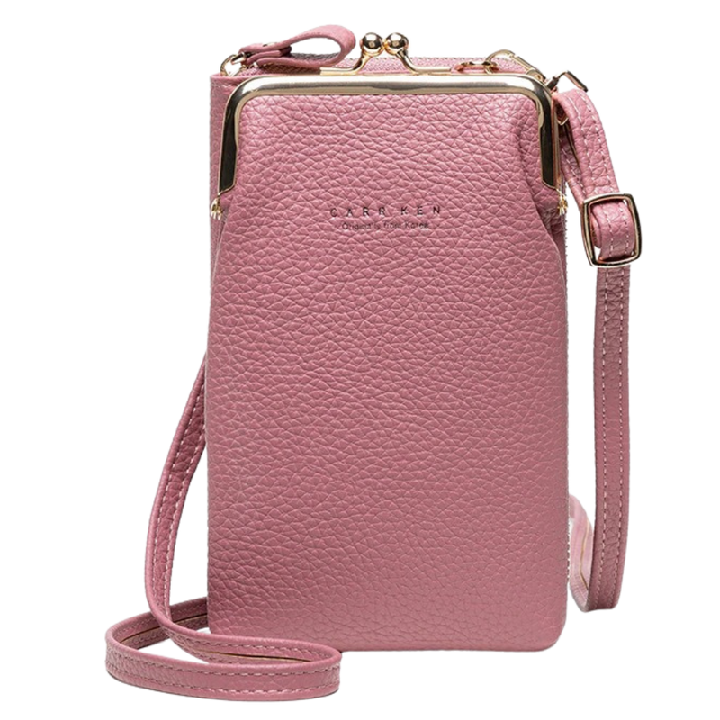 Crossbody bag with removable strap