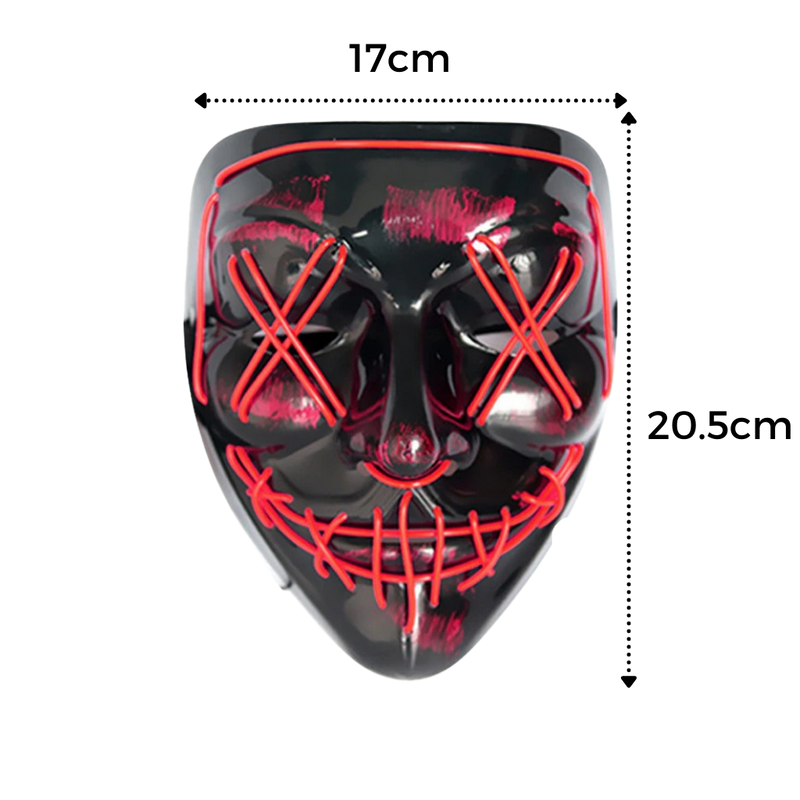 Neon LED mask