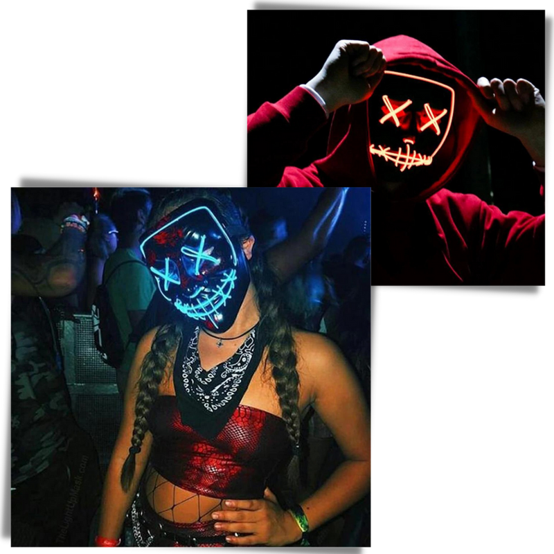 Neon LED mask