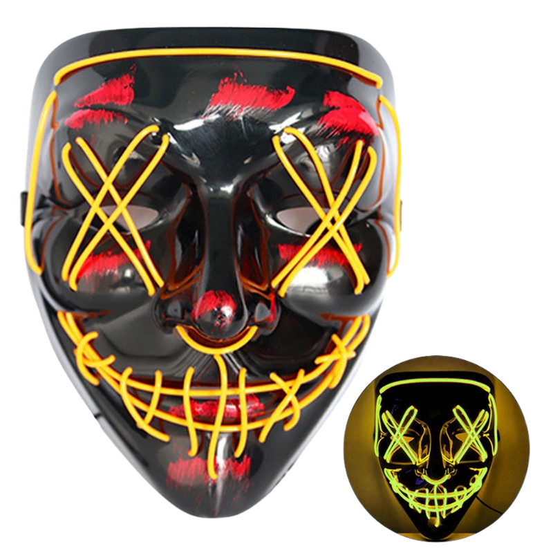 Neon LED mask