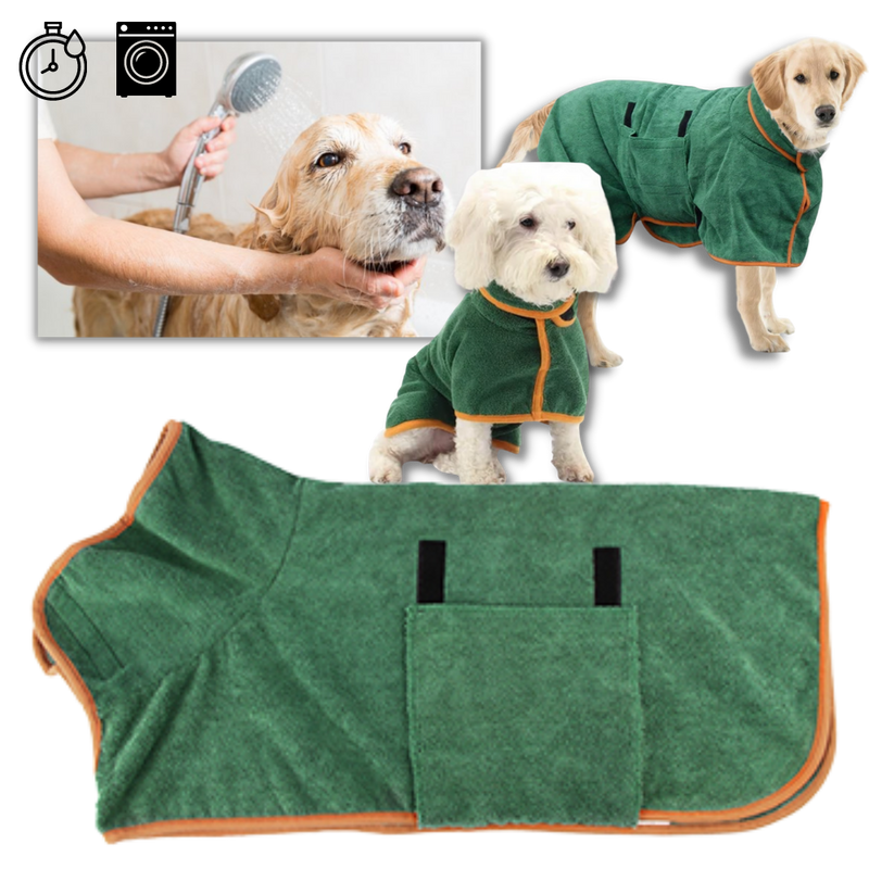 Super Absorbent Pet Bathrobe