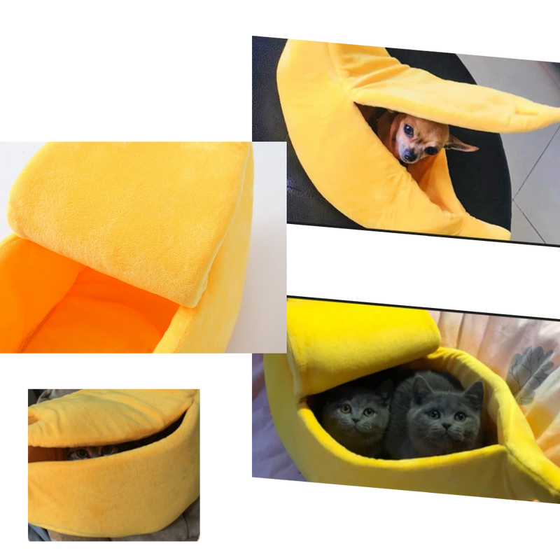 Banana Shaped Pet Bed