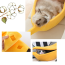 Banana Shaped Pet Bed