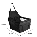 Pet dog car carrier adjustable seat