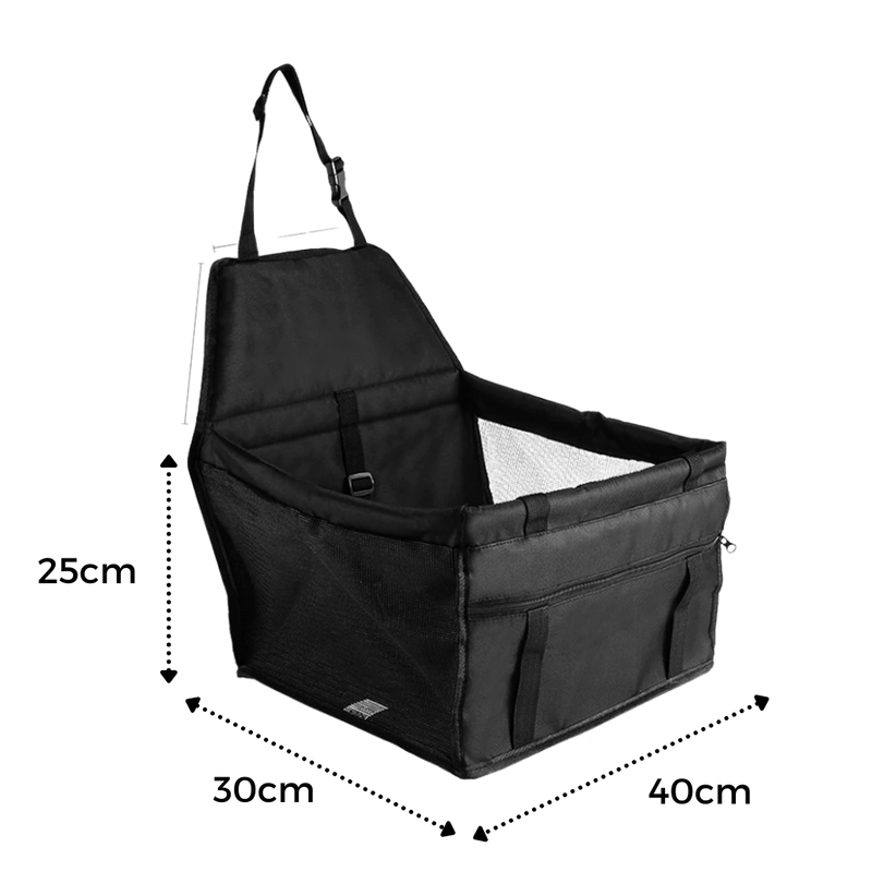Pet dog car carrier adjustable seat