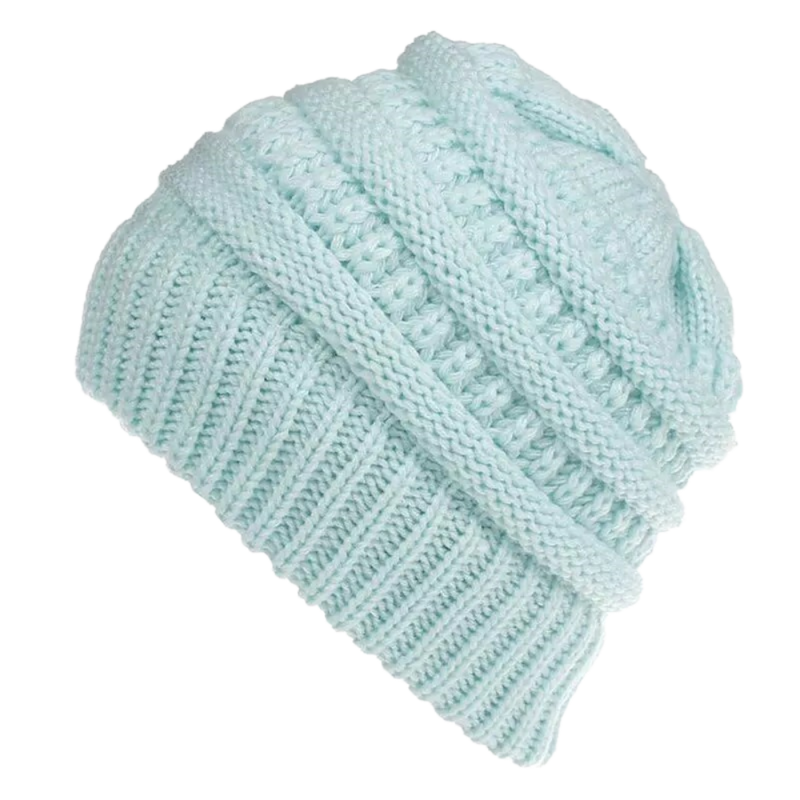 Beanie for Ponytail and Messy Bun