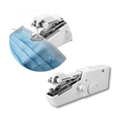 Handheld sewing machine and sewing kit