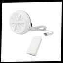 Portable ultrasonic dishwasher & laundry machine