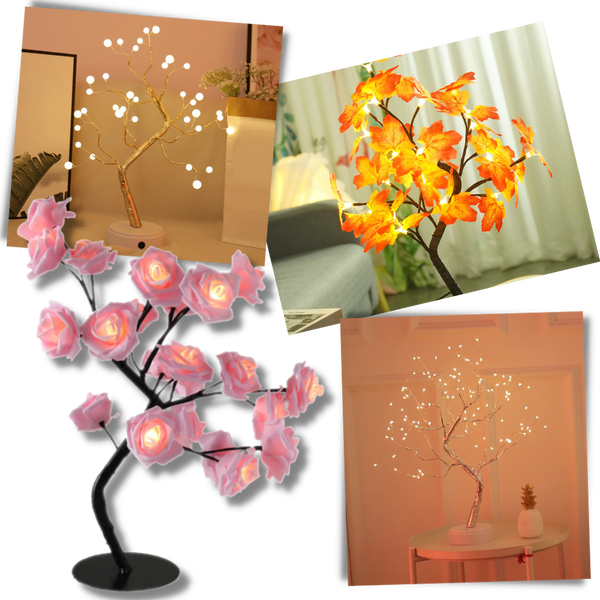 Delightful Rose Tree Lamp
