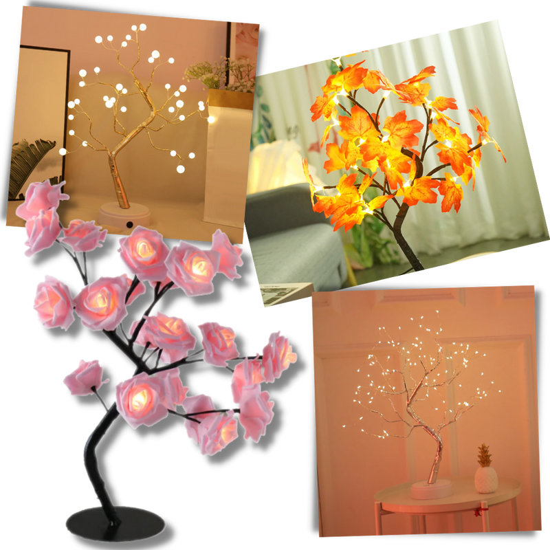 Delightful Rose Tree Lamp