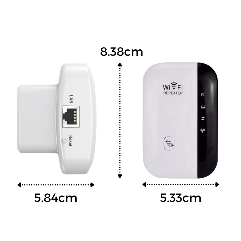 Remote WiFi amplifier and signal booster