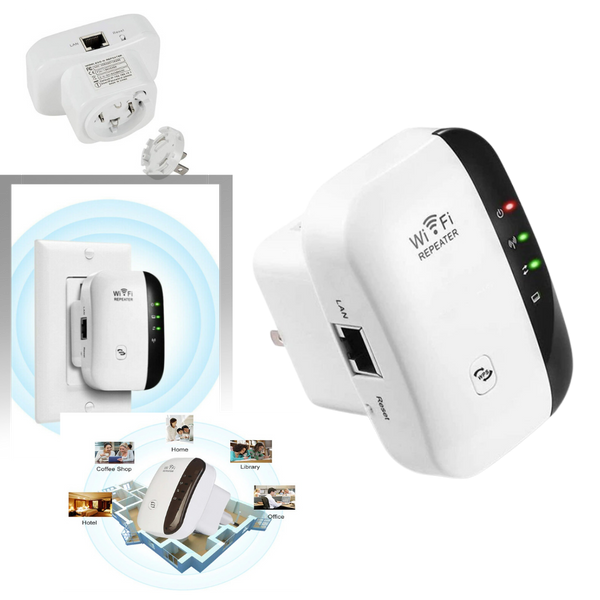 Remote WiFi amplifier and signal booster