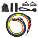 Complete Exercise Resistance Bands Set (11 Pcs)