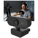 Rotating 1080p HD USB Webcam with Microphone