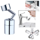 Rotating anti splash 360° swivel faucet nozzle