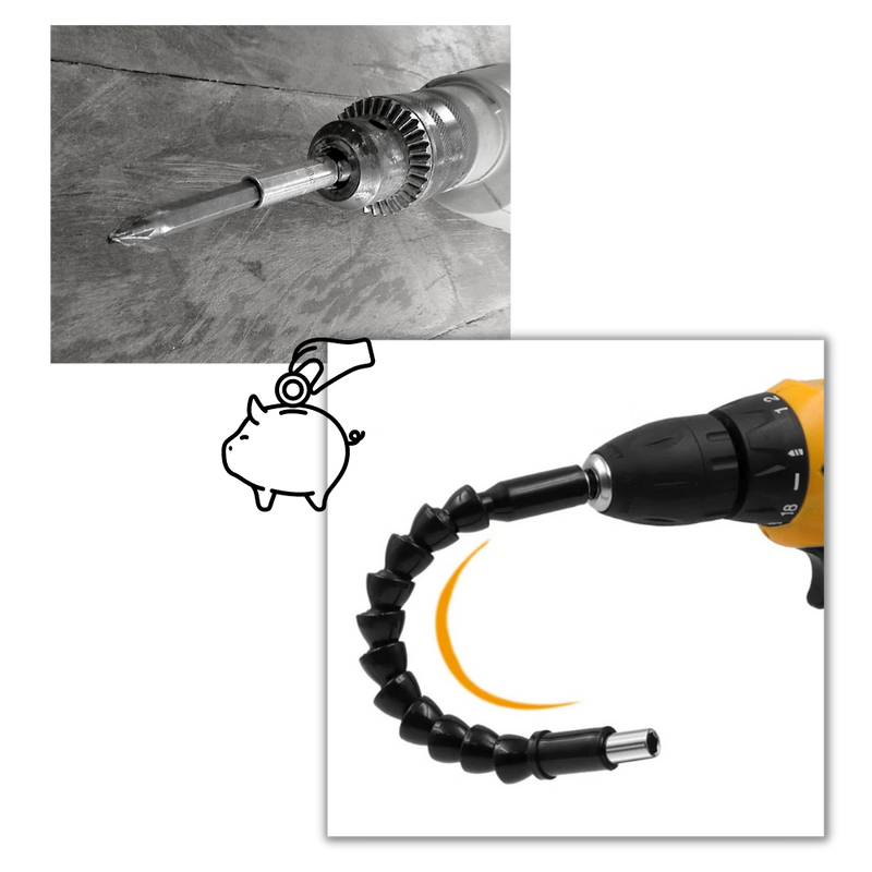 Flexible Electric Drill Bit Holder