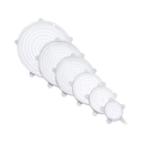 Pack of 6 Silicone Stretch Lids