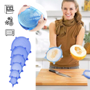 Pack of 6 Silicone Stretch Lids