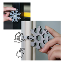 18-in-1 Stainless Steel Snowflake Multi-Tool