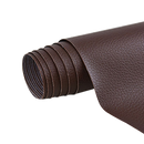 Self-adhesive leather repair patch