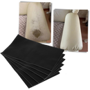 Self-adhesive leather repair patch