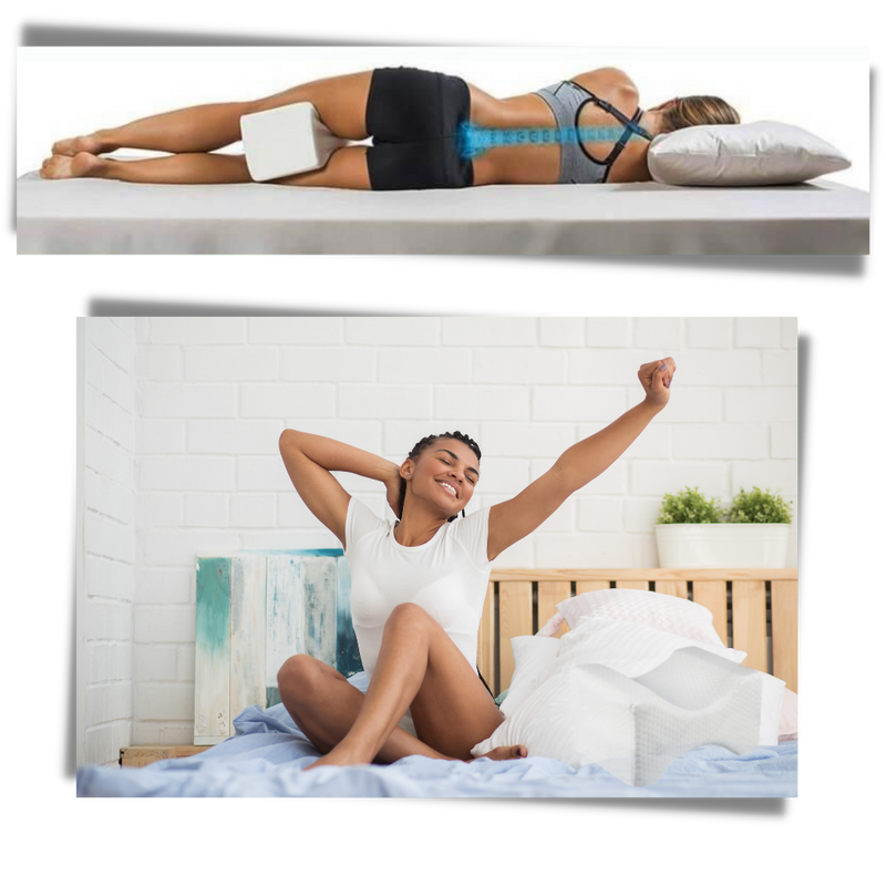 Side Sleeper Knee and Leg Memory Foam Pillow