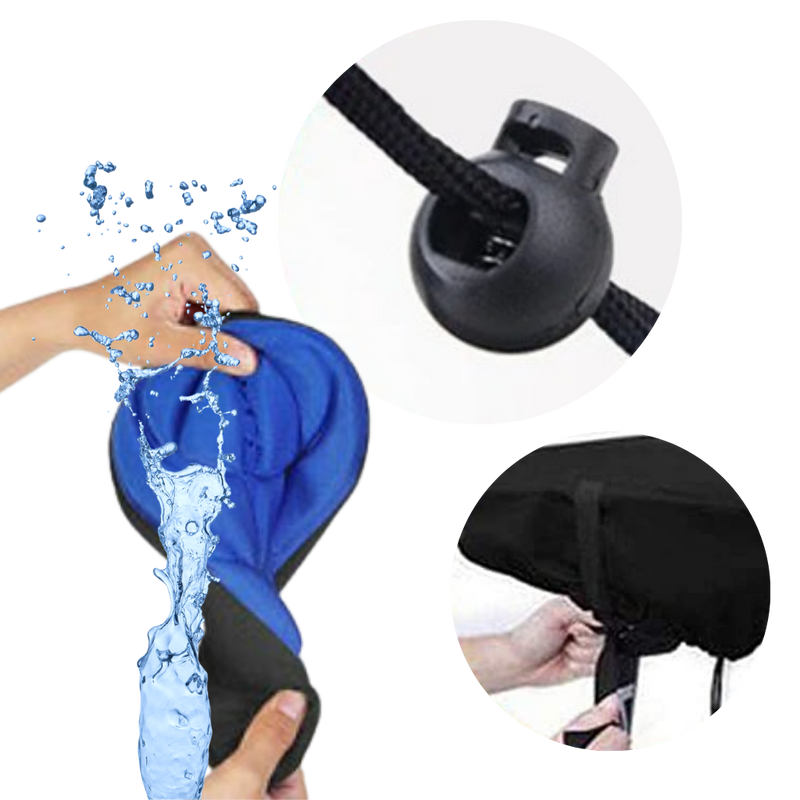 Silicone Gel Padded Bike Seat Cushion