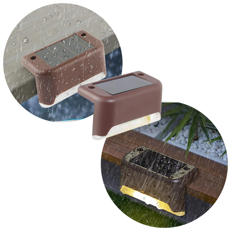 Solar LED lights for Steps (4pcs)