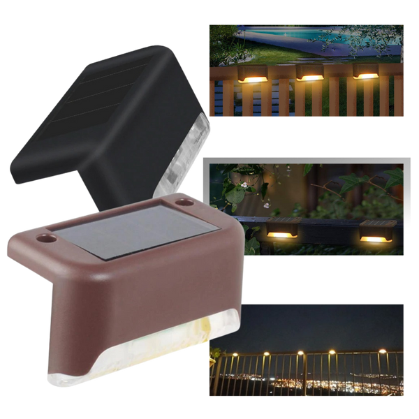 Solar LED lights for Steps (4pcs)