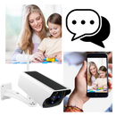 Solar surveillance camera