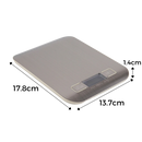 Stainless Steel LCD Digital Kitchen Scale